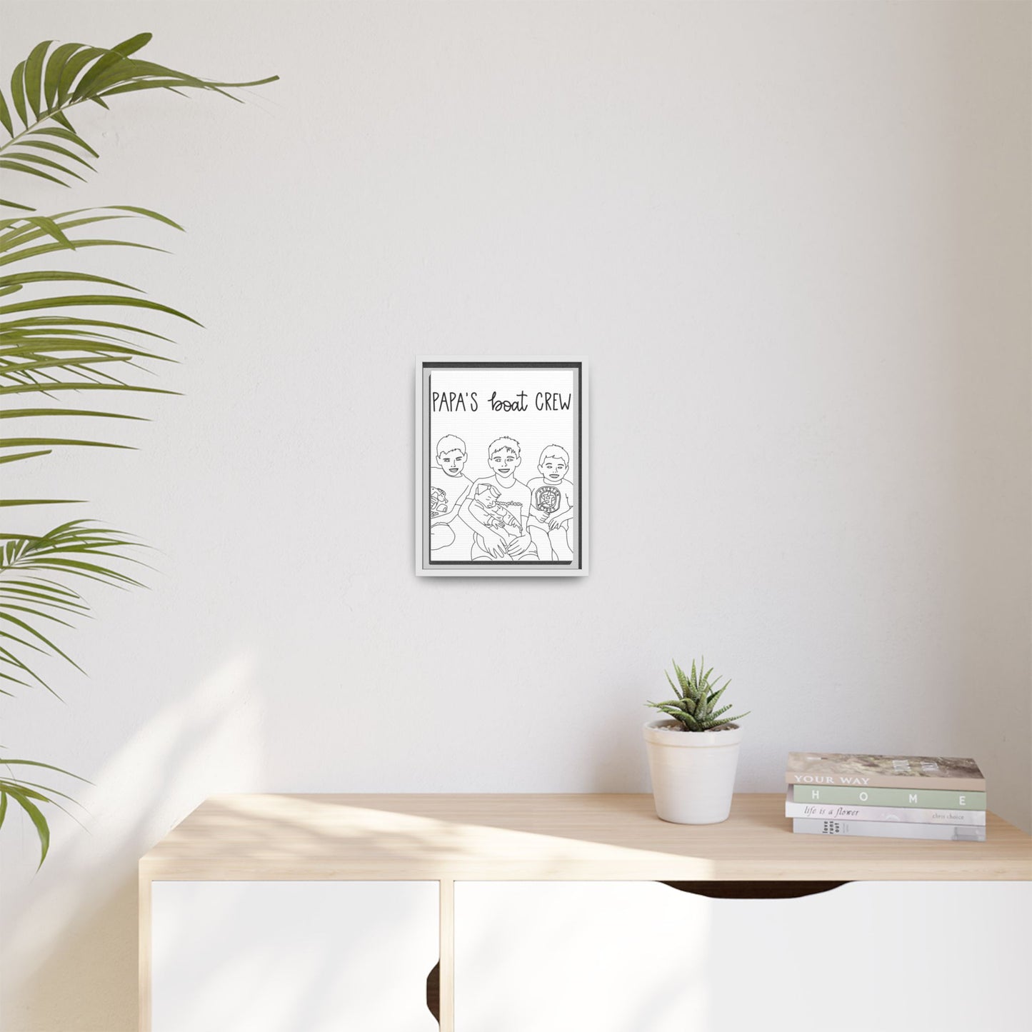 Hand-Drawn Illustrations - Framed Canvas