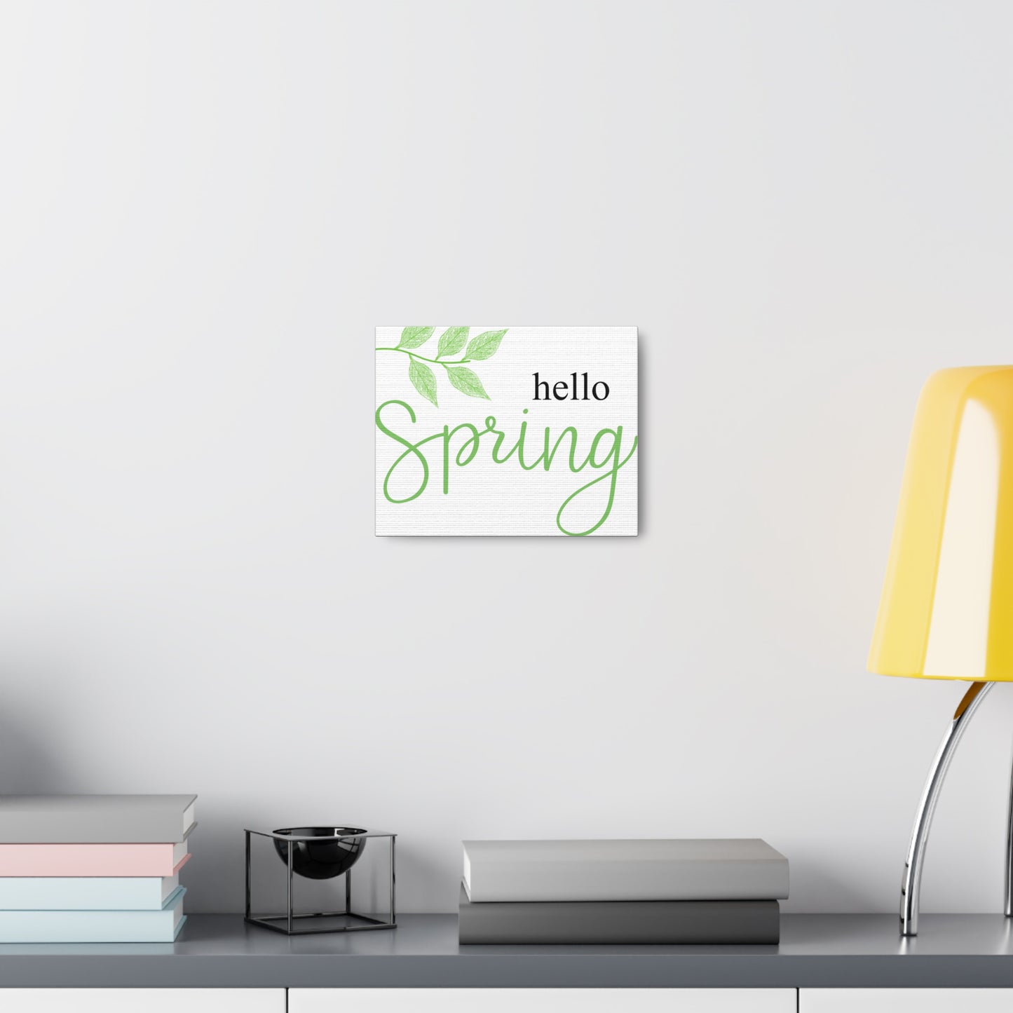 Hello Spring Canvas