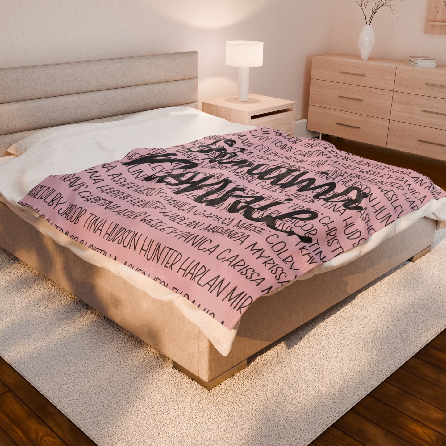 Personalized Family Blanket