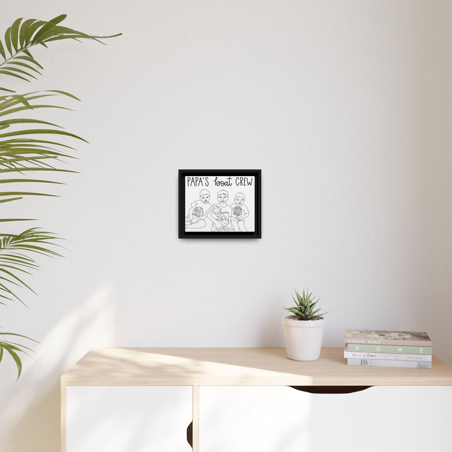 Hand-Drawn Illustrations - Framed Canvas
