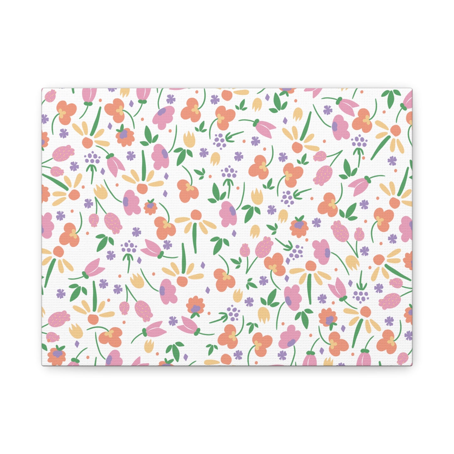 Spring Flowers Canvas