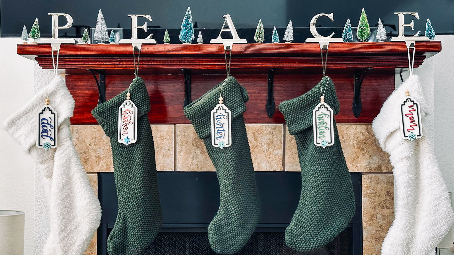 Personalized Stocking Tags