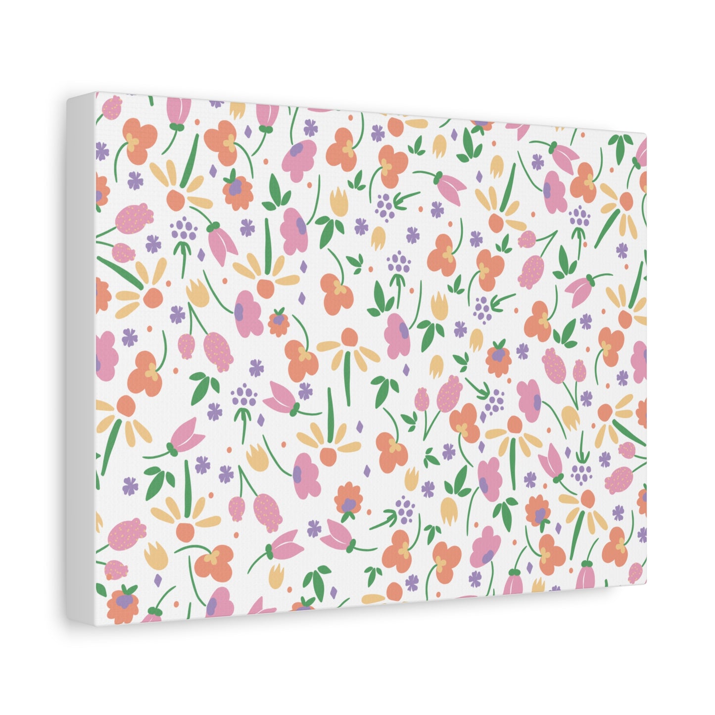 Spring Flowers Canvas
