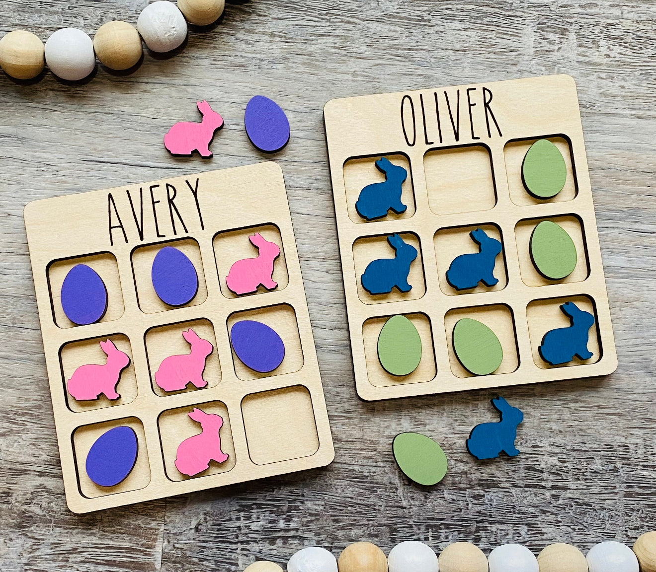 Kids Easter Tic Tac Toe