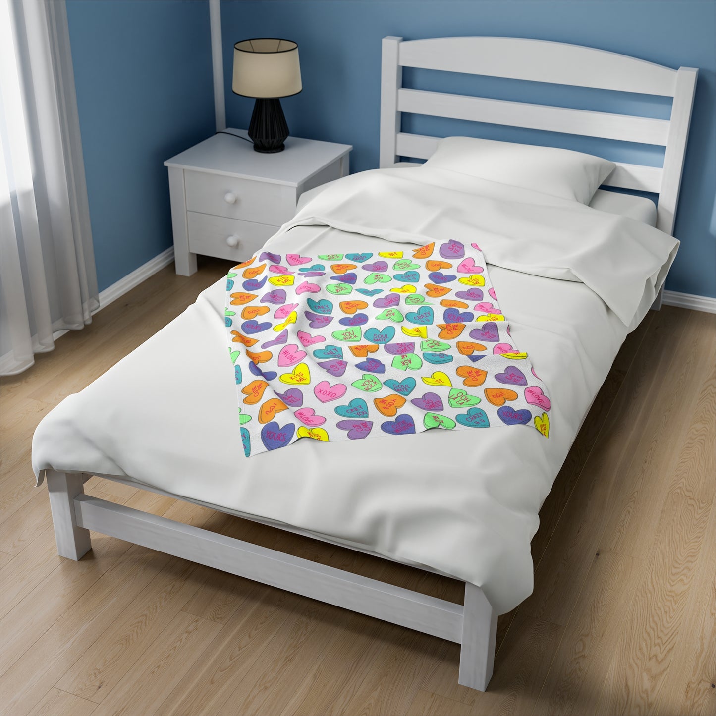 Sweetheart Candy Plush Blanket