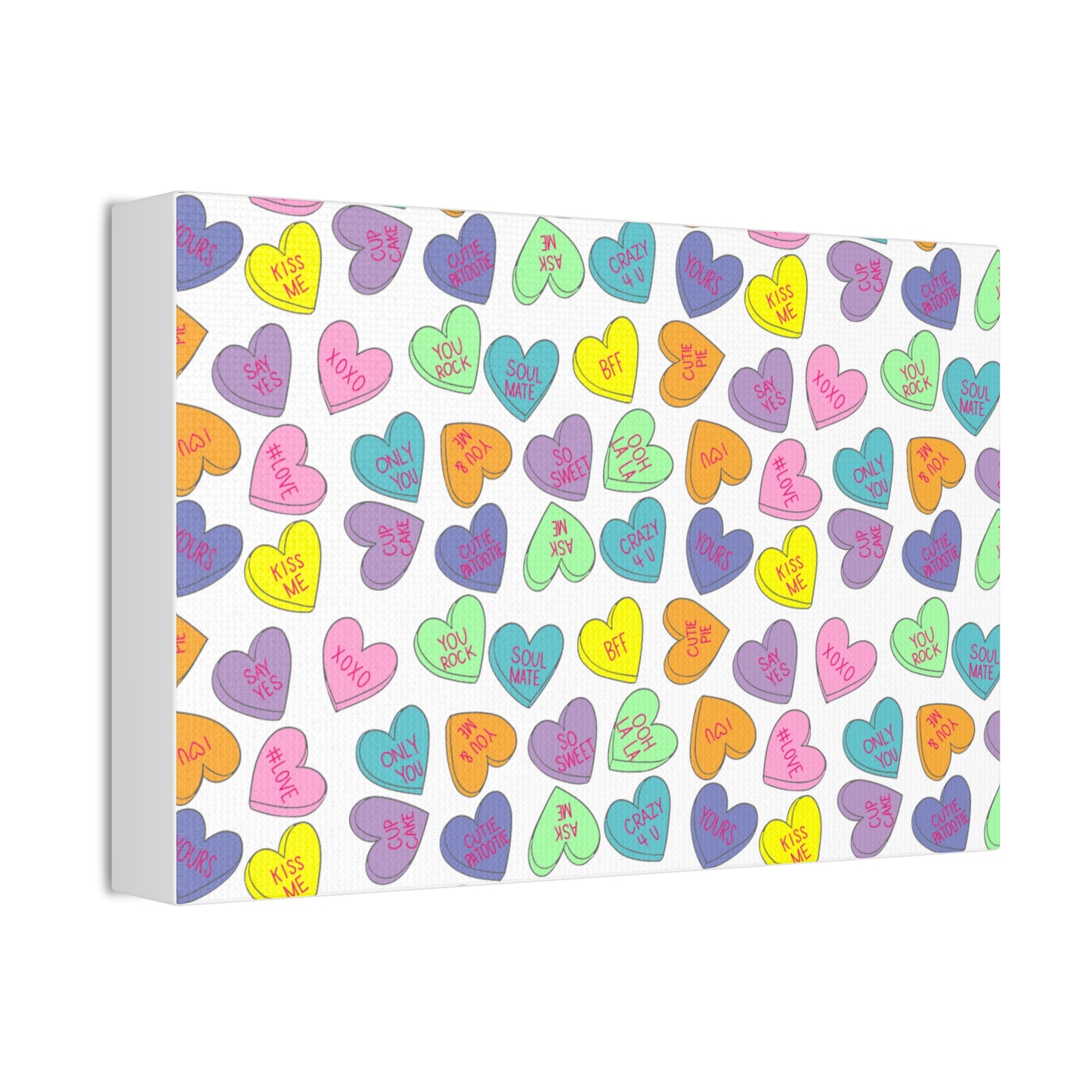 Sweetheart Candy Canvas