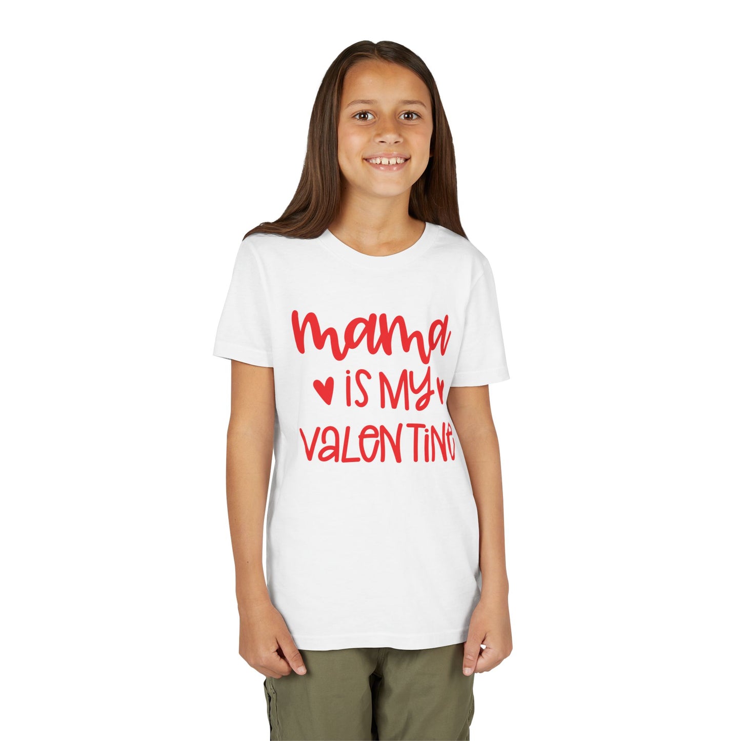 Mama is my Valentine Youth T-Shirt