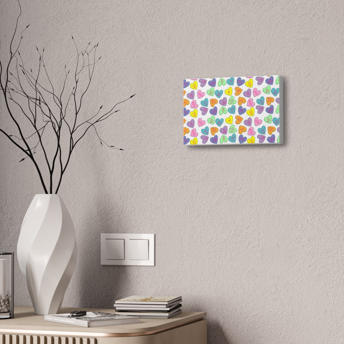 Sweetheart Candy Canvas