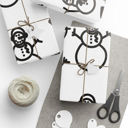 Snowmen Wrapping Paper