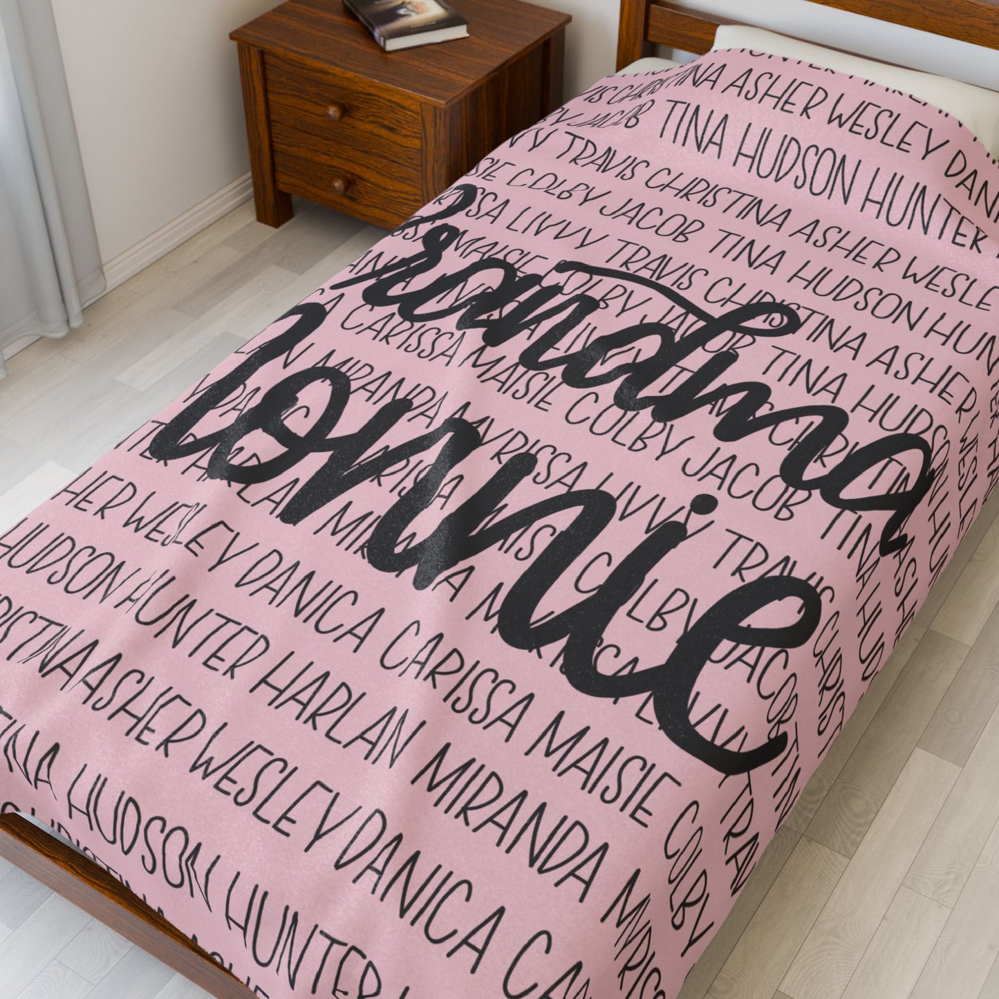 Personalized Family Blanket
