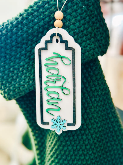 Personalized Stocking Tags