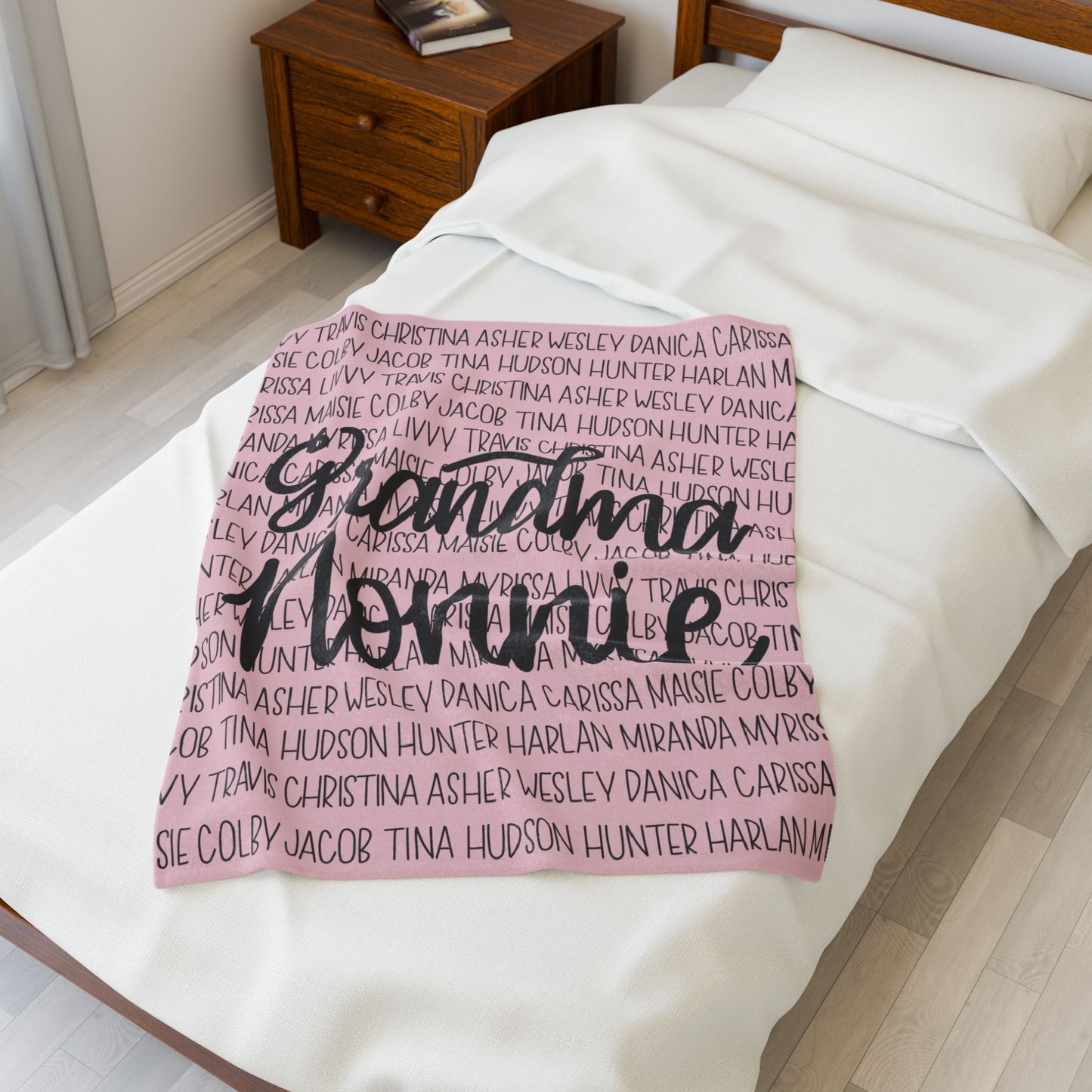 Personalized Family Blanket