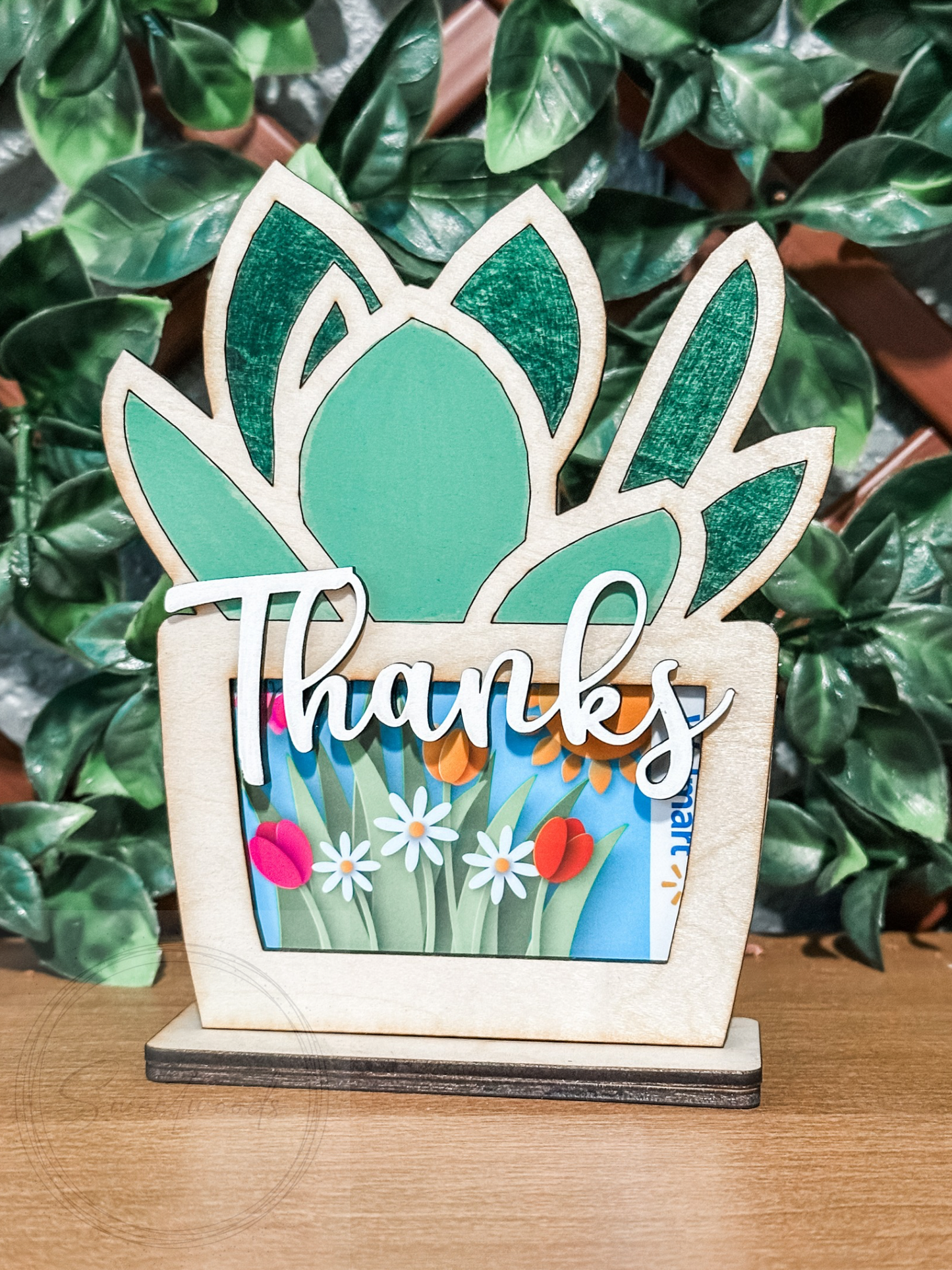 Teacher Appreciation Gift Card Holder