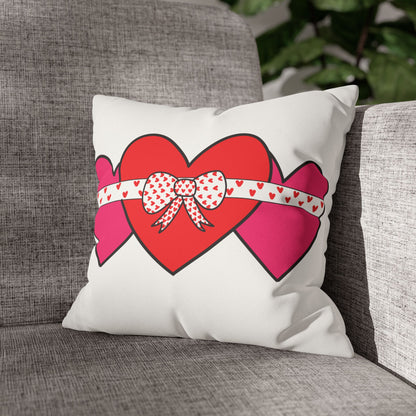 Wrapped Hearts Pillowcase