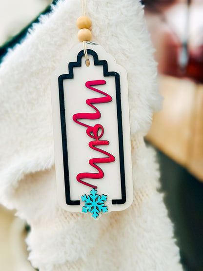 Personalized Stocking Tags