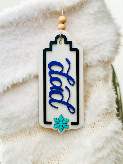 Personalized Stocking Tags