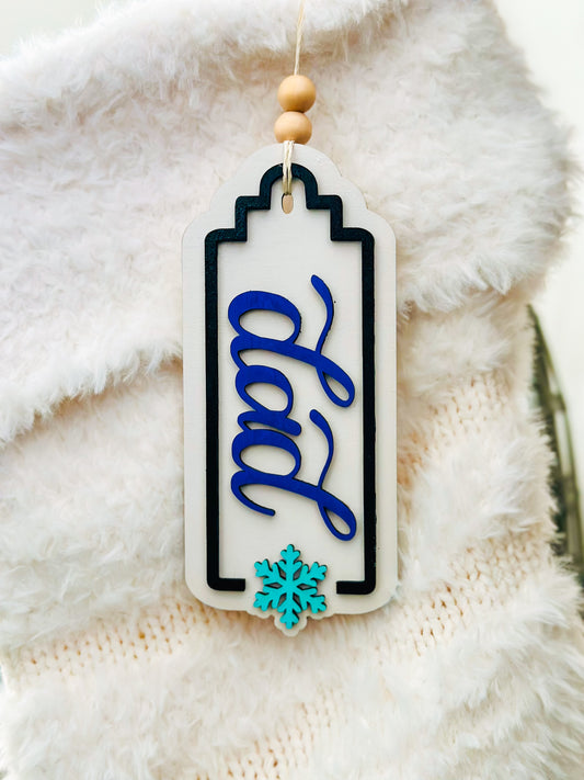 Personalized Stocking Tags