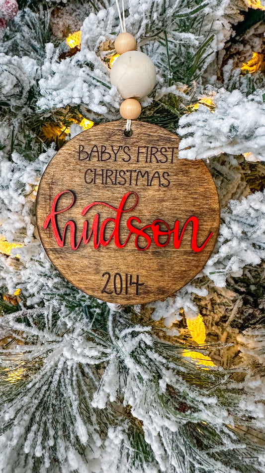 Baby’s First Christmas Ornament