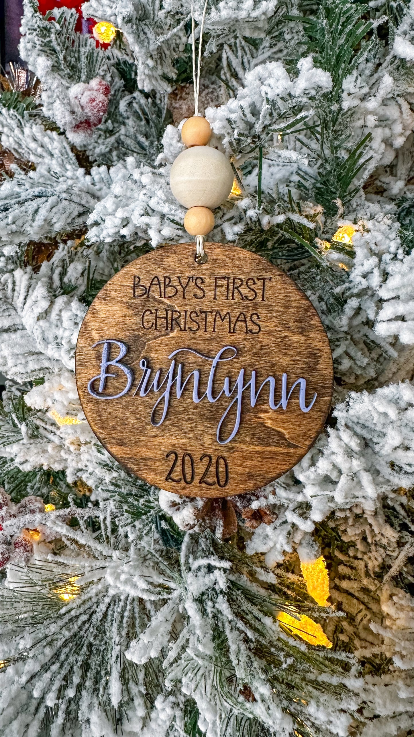 Baby’s First Christmas Ornament